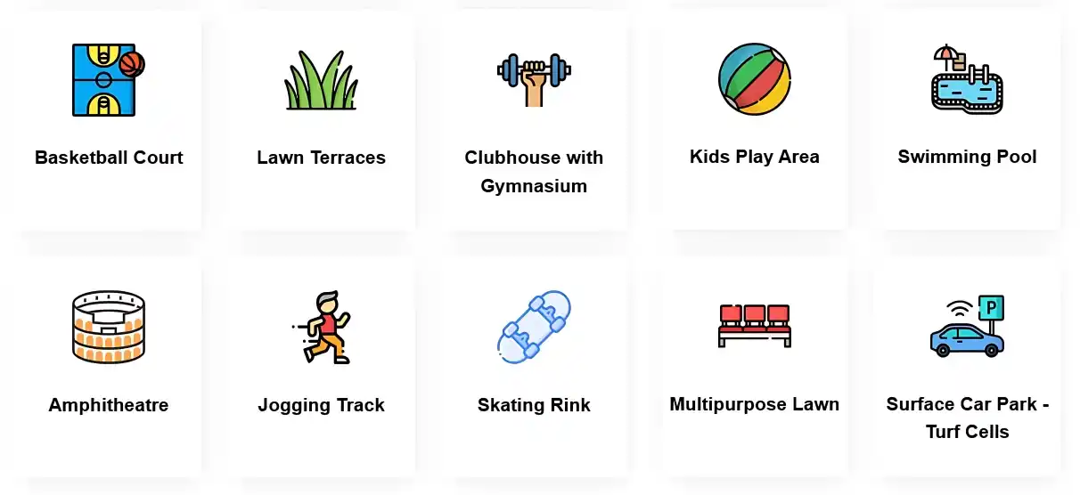 Lifestyle Amenities At SB Urban Park